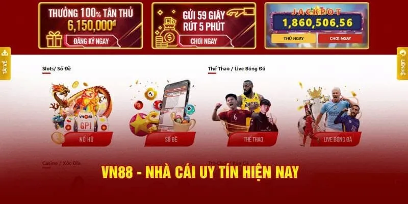 Rút tiền VN88 nhanh chóng